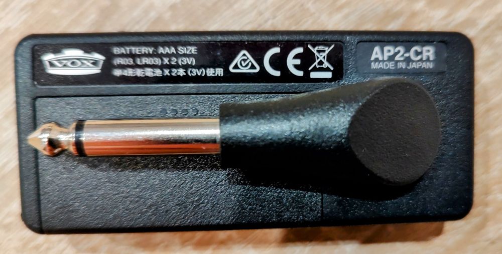 VOX AMPLUG 2 CLASSIC ROCK to słuchawkowy wzmacniacz gitarowy