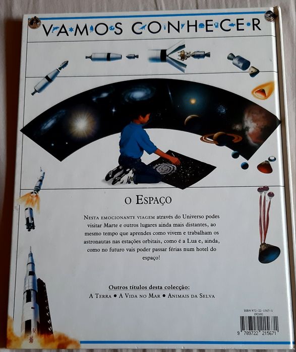 Pack 3 livros didáticos sobre o Espaço