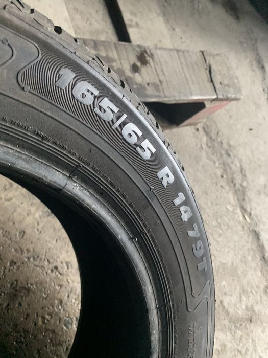 165.65.14 Semperit 1шт лето БУ склад шины резина из Европы 65 R14