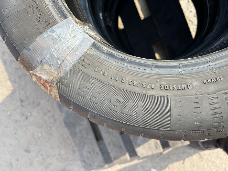 175/65r14 Continental ContiEciContact5 шини літні комплект