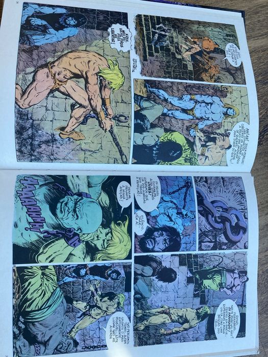 Banda desenhada Taar o Rebelde - C. Moliterni e o Brocal Remohi