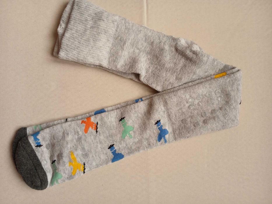 Колготи колготки зі стоперами демі бавовна lupilu р. 86-92 1-2 р