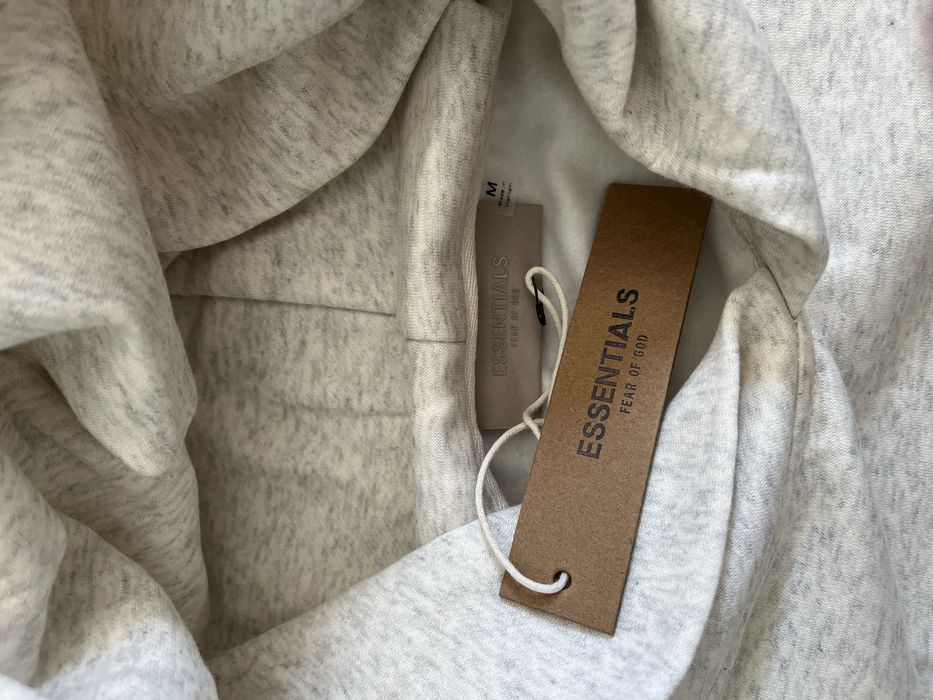 Fear of God Essentials hoodie jasny szary M