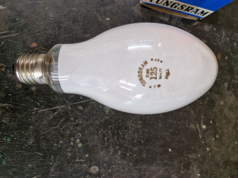 Lâmpada de tungsténio 125w