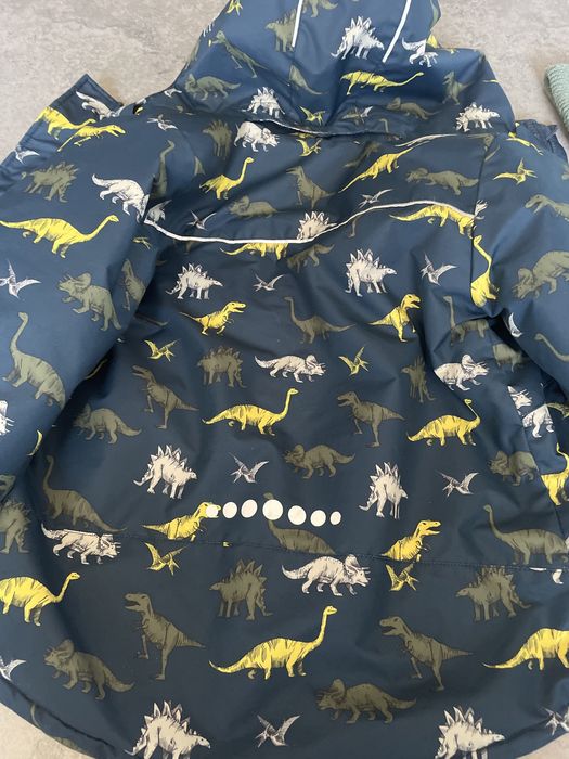 Orginalna kurtka zimowa chlopieca rozm 134-140 plus czapka