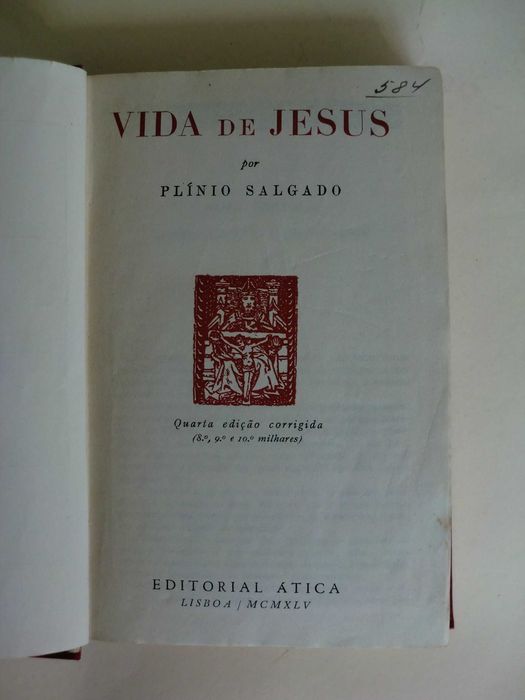 Vida de Jesus por Plínio Salgado