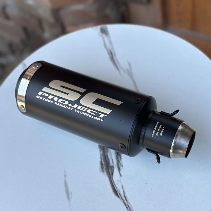 + Подарунок! Прямоток для мотоцикла SC Project / Прямоток на мото