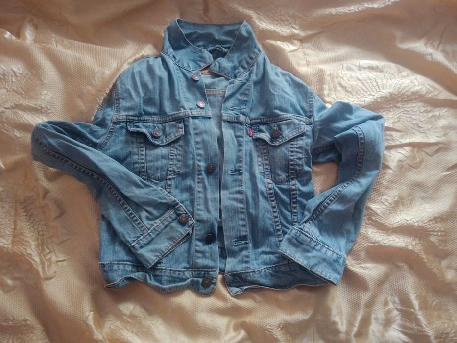 Kurtka jeansowa LEVI'S FOR GIRLS rozmiar s