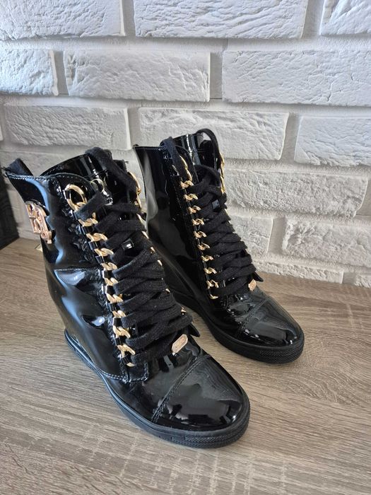 Sneakersy na koturnie BOOCI