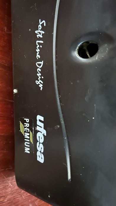 Aquecedor a gás Ufesa + garrafa de gás vazia + respetivo adaptador