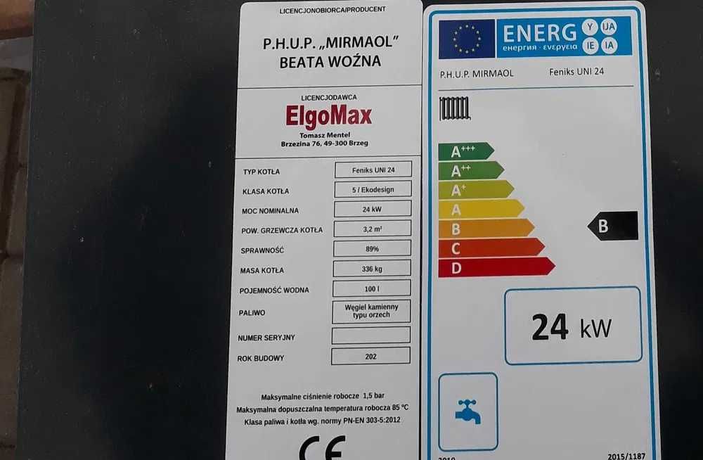 Piec na Węgiel Drewno Kocioł 24kw 5 KLASA Dostawa GRATIS RATY%