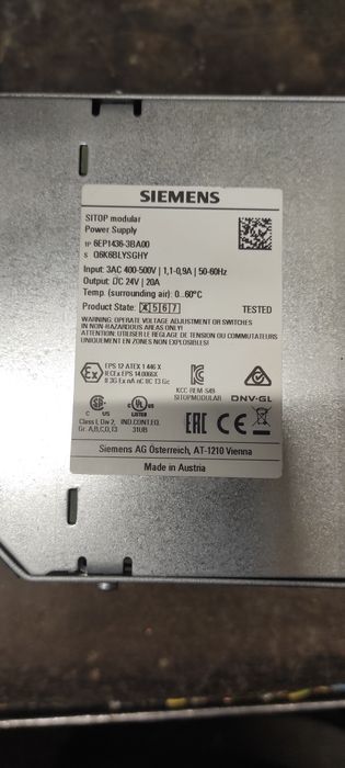 Zasilacz 400V/24V DC