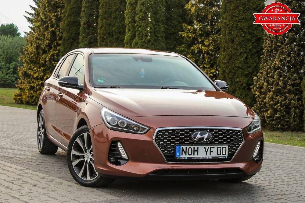 Hyundai I30 136KM Kamera Nawigacja Ksenon Ledy System Pasa Podgrzewana Kierownica