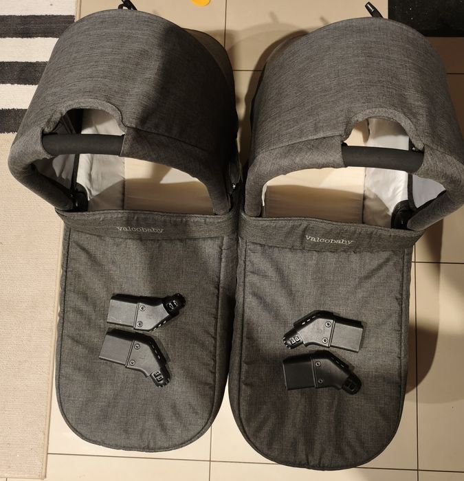 Gondole do wózka Valco Baby Snap Duo Trend charcoal