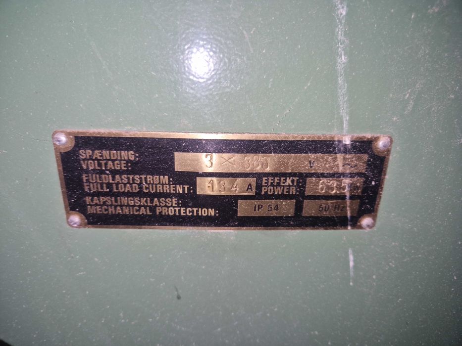 Strugarka czterostronna GRAMA ILSF z podajnikiem do drewna mokrego