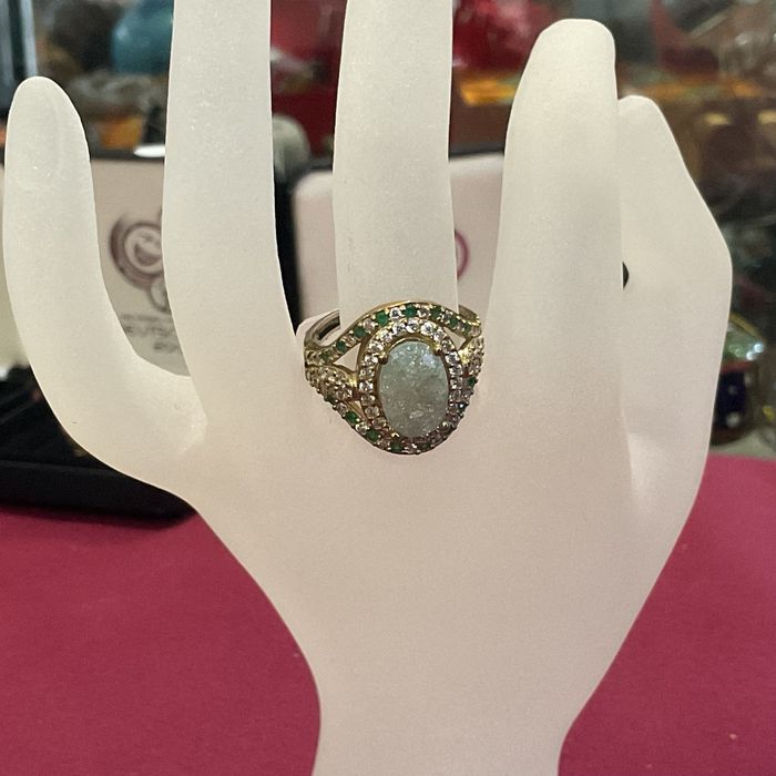 Anel prata 925 medida 17 mm