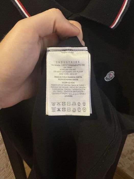 Moncler поло, розмір L, стан 10/10