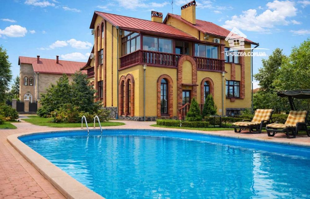 Посуточно. Дом 450 кв., 7 спален. НОВЫЙ ГОД - 30 000 грн.