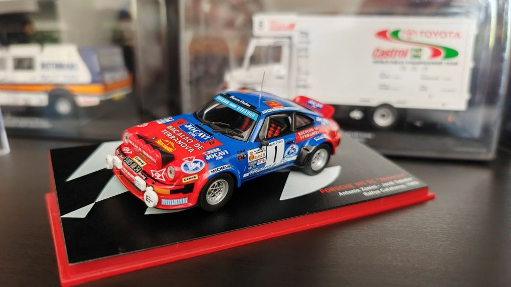 Várias Miniaturas de rally 1/43