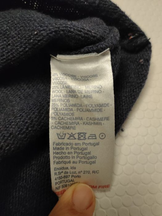 Camisola malha quente menina da Knot