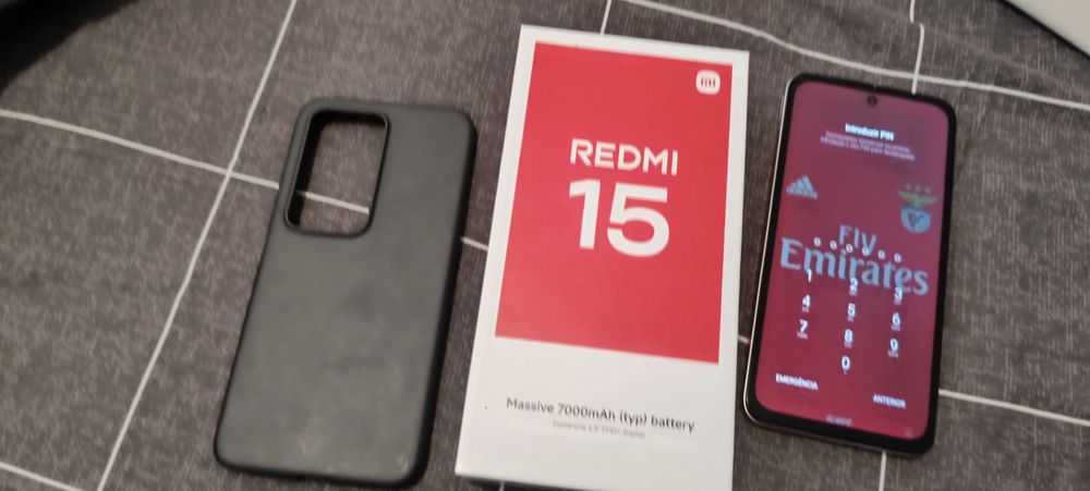 Redmi 15  256gb 1 semana de uso