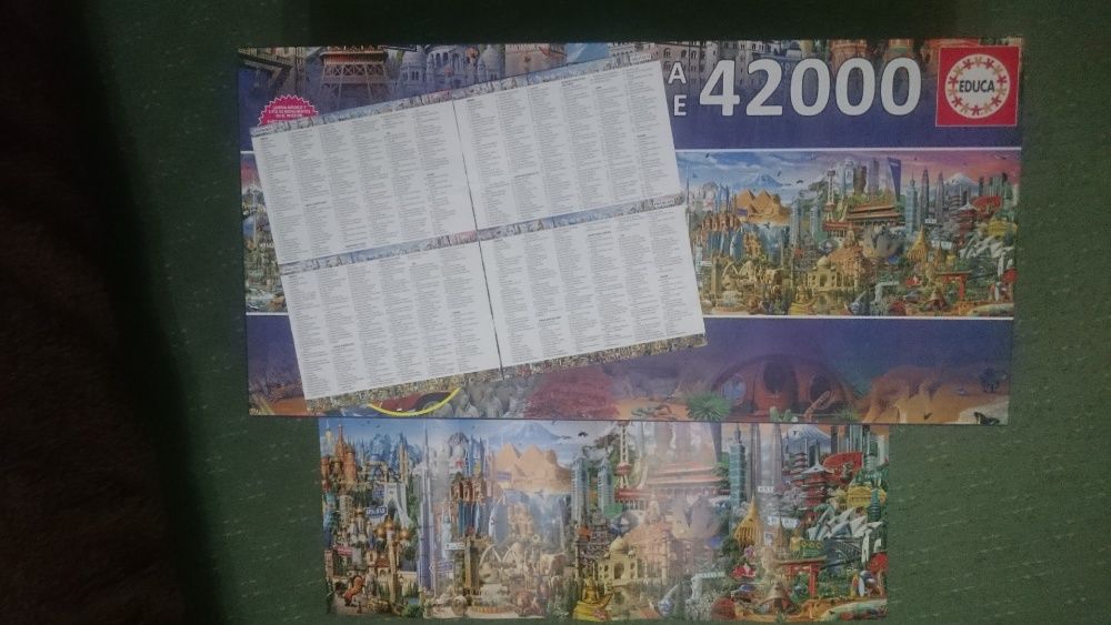 Puzzle Educa 42000 Around the world Szczecin Słoneczne •