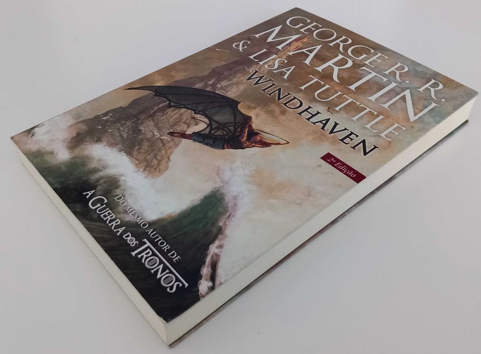 Livros George RR Martin em coautoria Windhaven, Nada Enfurece [Pr Cnj]