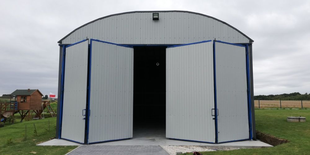 Hala łukowa wiata garaż obora magazyn