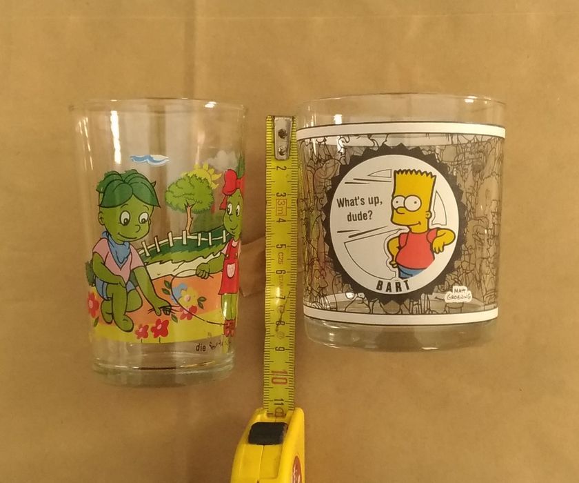 Conj. 2 Copos Agua / Sumo