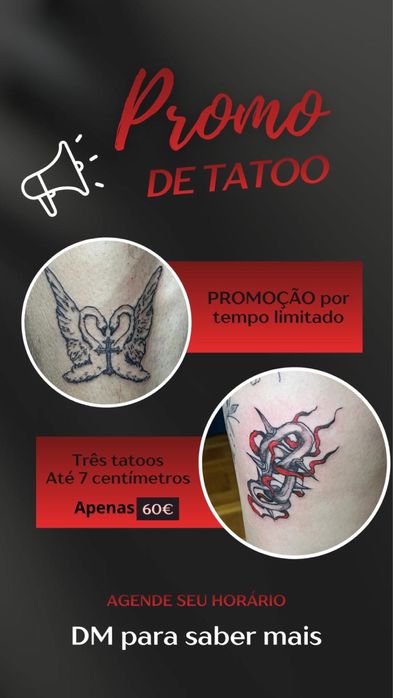 Promoçã de tatuagem