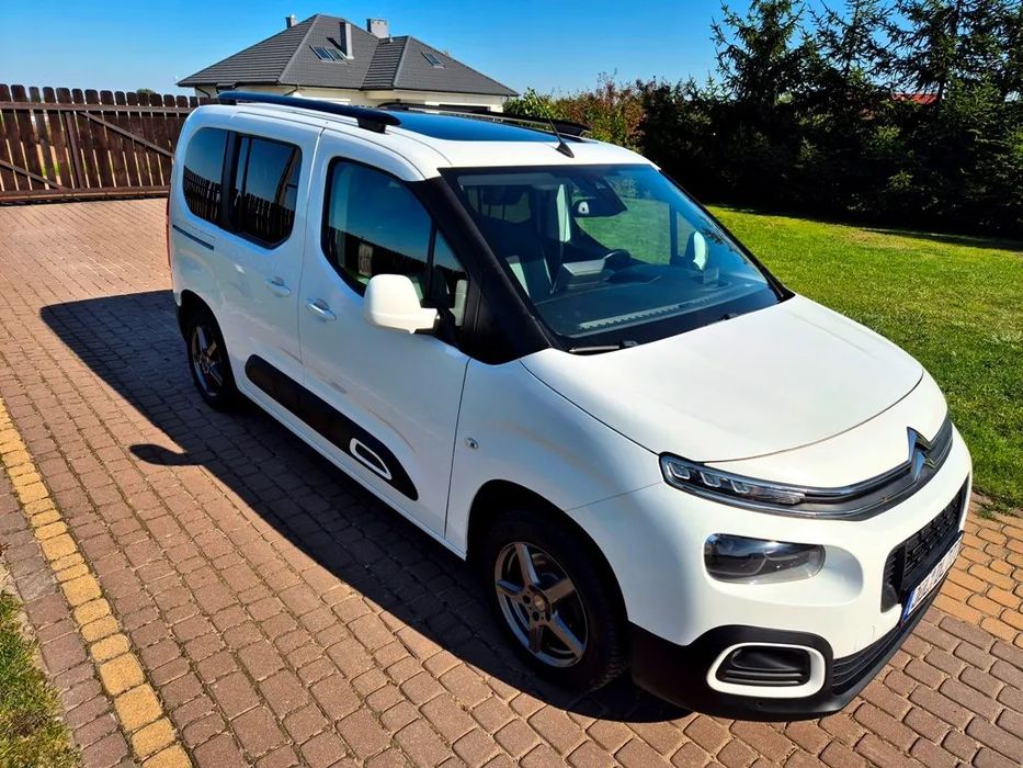Citroën Berlingo Citroen Berlingo 2019 5 osobowy  HDI Bardzo Oszczędny Panorama Nav Led