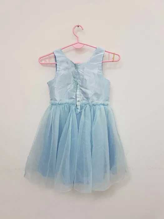 Sukienka przebranie Elsa Kraina Lodu H&M rozmiar 122 128 cm. GP051