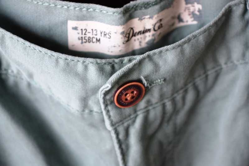 Calças criança verde Kentucky DENIM CO T. 12-13 anos