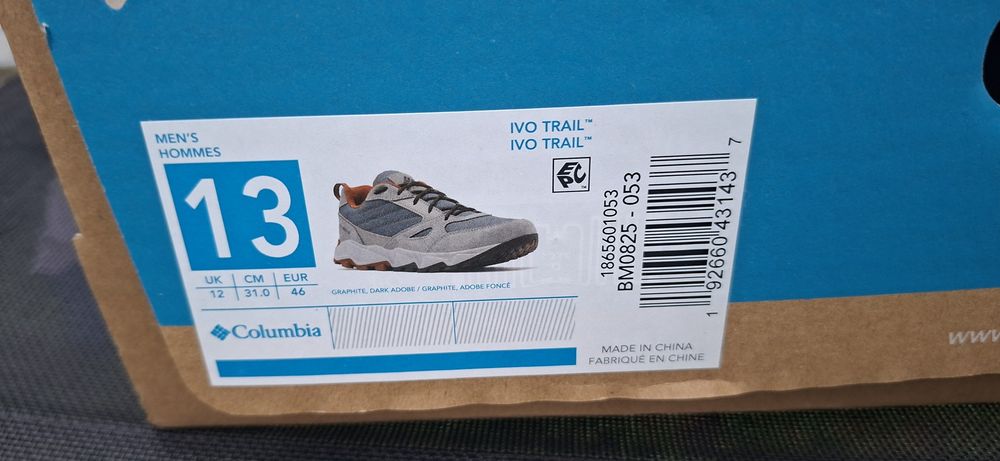 Buty trekkingowe nowe Columbia