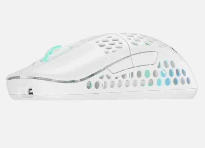 Mysz Gaming Cherry XTRFY M4 RGB Biała RGB 71g