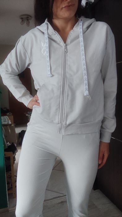 Dres damski Cardio Bunny S 36 spodnie + bluza