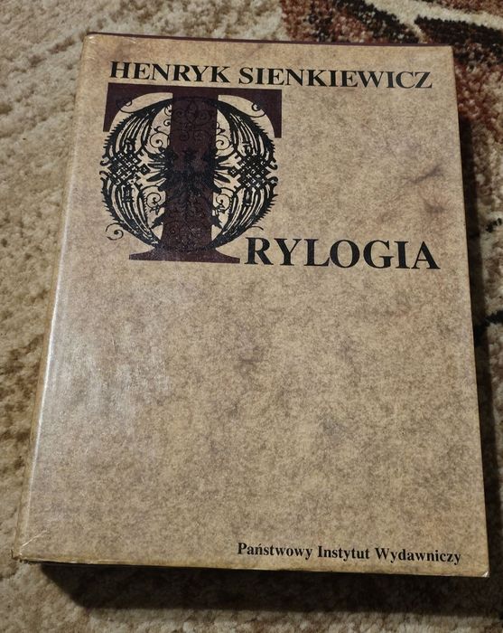 Książka Henryk Sienkiewicz Trylogia rok 1989 za 10 zł