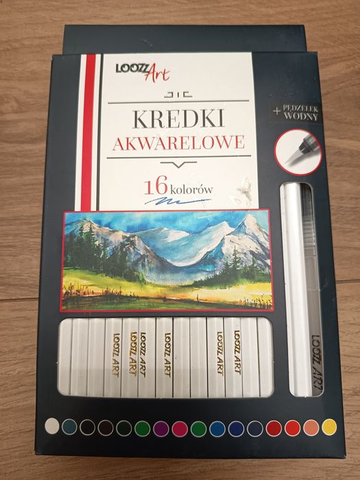 Kredki akwarelowe Loozz Art 16 kolorów