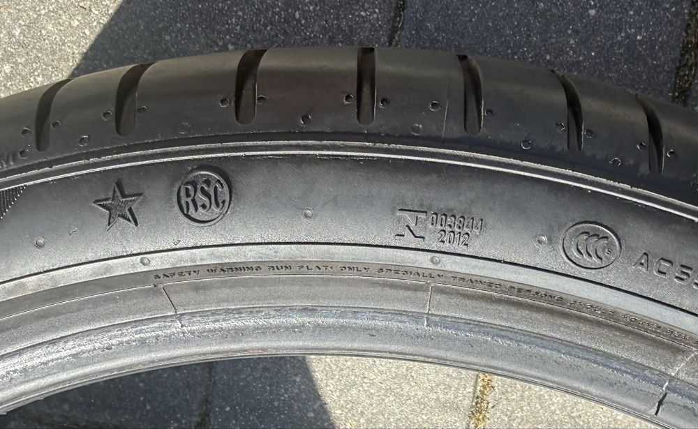 2 Opony letnie Pirelli P zero 255/35R19 96Y  run flat 2019r 2x6.6mm