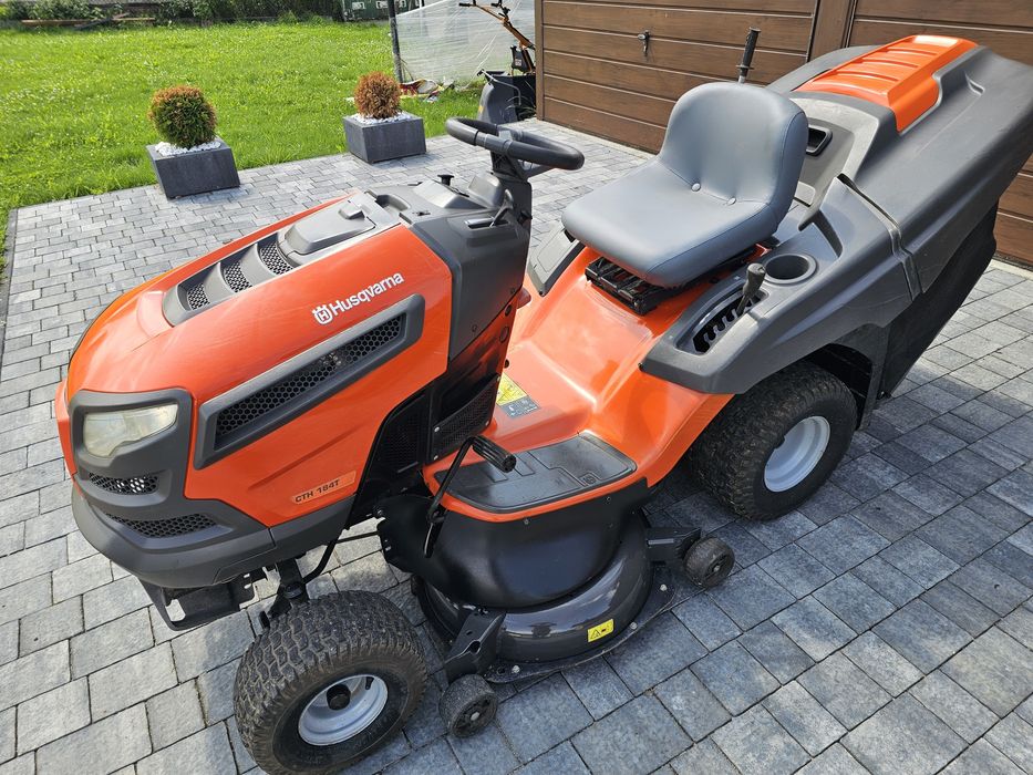 Ttaktorek kosiarka HUSQVARNA 18KM V2 kawasaki, el kosz