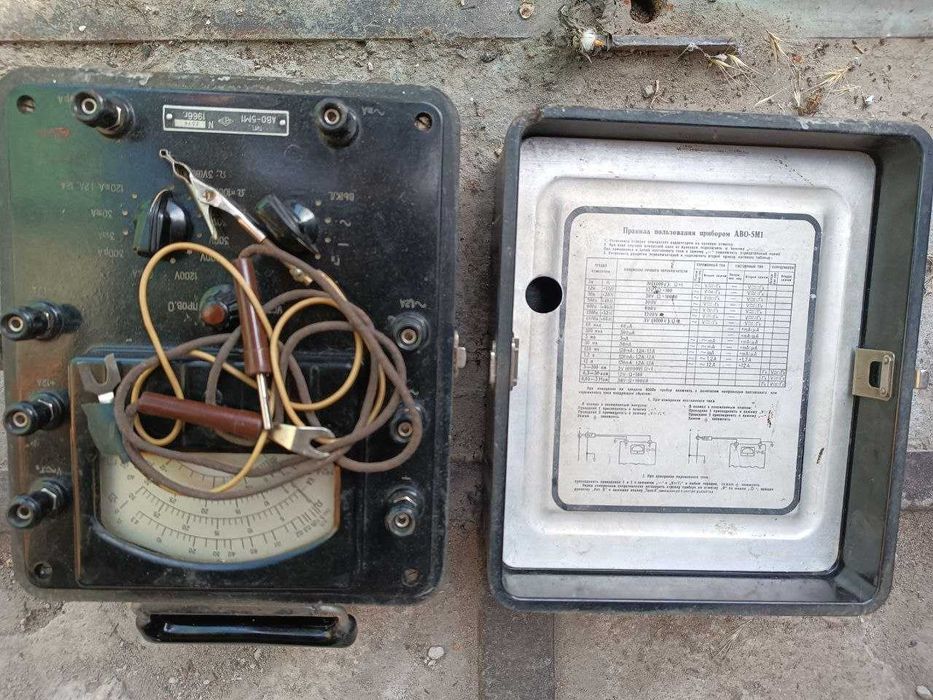 Тестер АВО-5М1 (Ампервольтомметр)