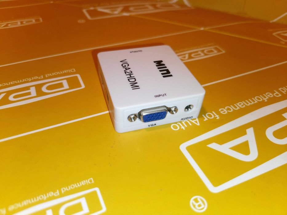 Преобразователь VGA в HDMI сигнал Видео конвертер VGA-HDMI+AUX 3.5мм