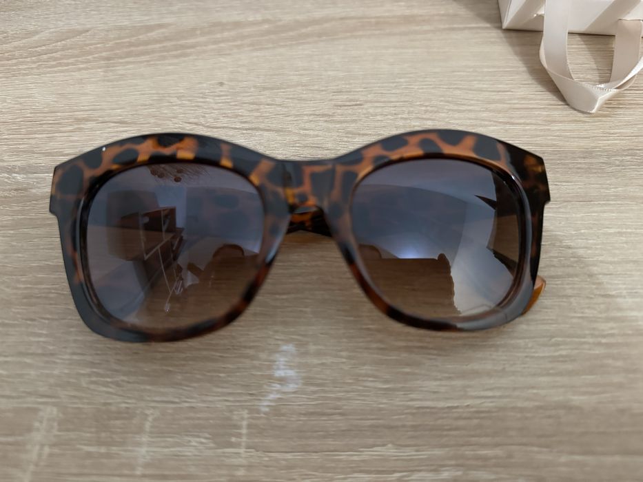 Okulary z motywem panterki