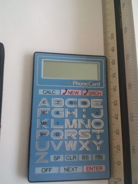 calculadora e agenda telefónica