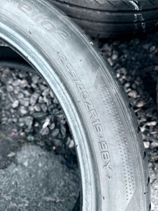 245 40 19 Hankook Ventus Evo2 85% 2024 Шини Літо