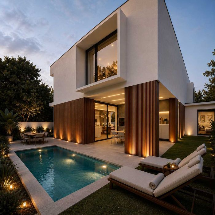 Moradia T4 de Arquitetura Contemporânea com Piscina e Vista Panorâmica – Chaves