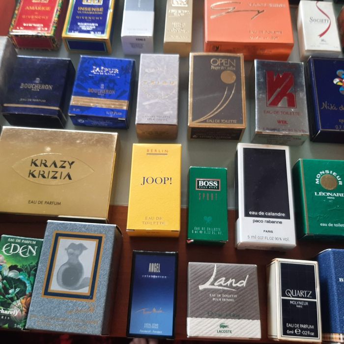 Miniaturas de Perfumes Antigos