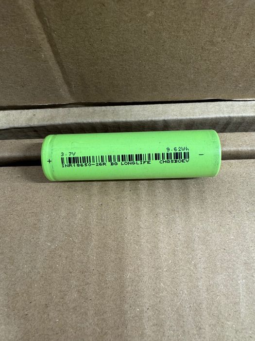 Ogniwa INR18650 - 2600mAh (2,6Ah) Depakiet - ZESTAW 100szt.