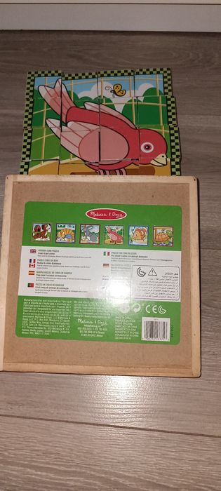 Puzzle drewniane 6w1