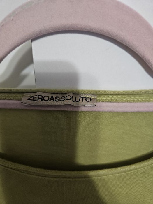Zielona limonkowa bluzka t-shirt Zero Assoluto